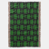 Couverture Arbre Celtique Vert De Vie (devant Vertical)