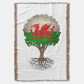 Couverture Arbre de drapeau de Gallois de la vie (devant Vertical)