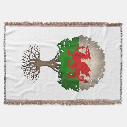 Couverture Arbre de drapeau de Gallois de la vie (Devant)