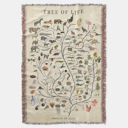 Couverture Arbre de vie (devant Vertical)