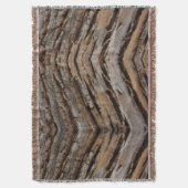 Couverture Arbre écorce I Abstrait naturel texturé (devant Vertical)