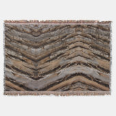 Couverture Arbre écorce I Abstrait naturel texturé (Devant)