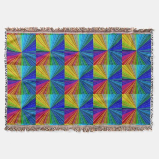 Couverture Arc arc-en-ciel circulaire (Devant)