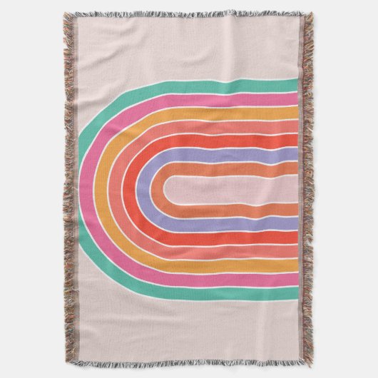 Couverture Arc en arc-en-ciel moderne du milieu du siècle (devant Vertical)