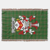 Couverture Archer irlandais Manteau d'armoiries Famille Crest (Devant)