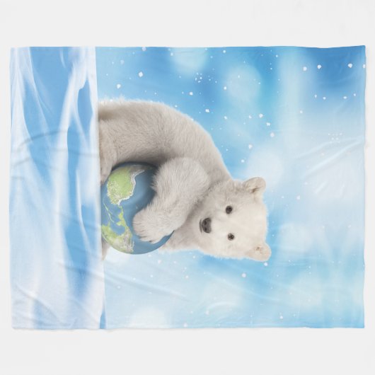 Couverture arctique du monde d'ours blanc (Devant (Horizontal))