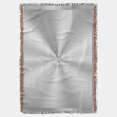 Couverture Argent brillant métallique de Faux élégant (devant Vertical)