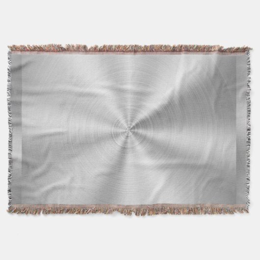 Couverture Argent brillant métallique de Faux élégant (Devant)