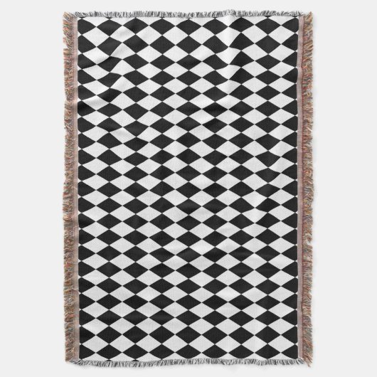 Couverture Arlequin noir et blanc (devant Vertical)