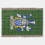 Couverture Armoiries de Baillie irlandaise Famille Crest Irla (Devant)
