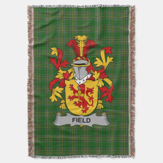 Couverture Armoiries de campagne irlandaise Famille Crest Irl (devant Vertical)