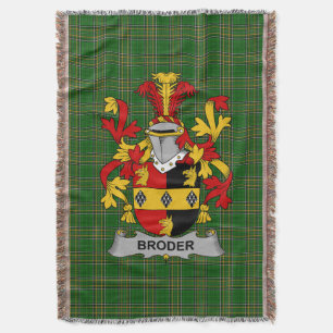 Couverture Armoiries de famille de Broder ou O_Broder Cres