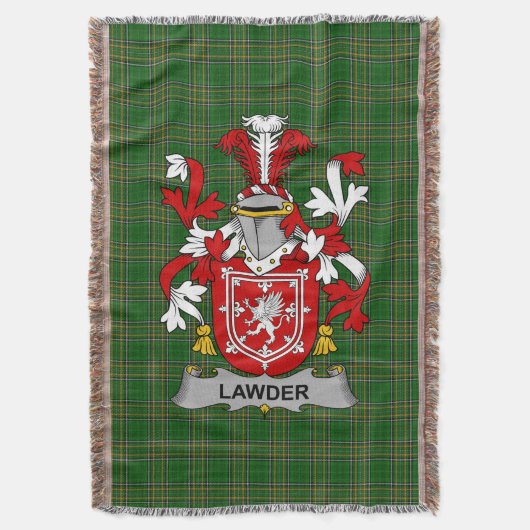 Couverture Armoiries de l'avocat irlandais ou de Lauder Coat  (devant Vertical)