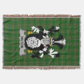 Couverture Armoiries de l'Irish Hilton Family Crest Irlande (Devant)