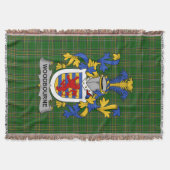 Couverture Armoiries de Woodbourne irlandaise Famille Crest I (Devant)