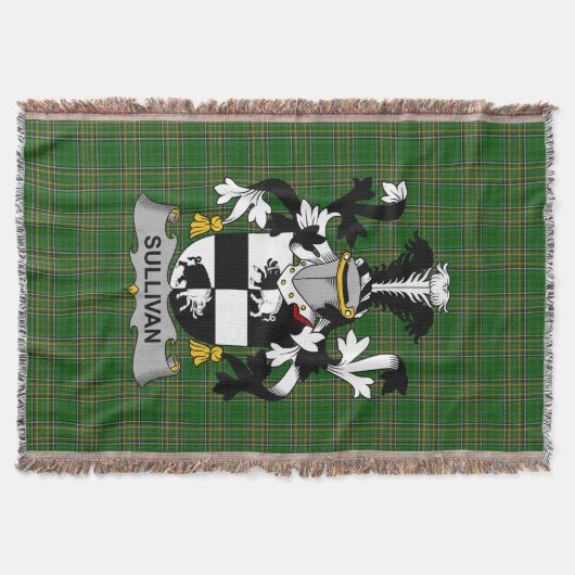 Couverture Armoiries d'Irlandais Sullivan ou O_Sullivan (Bear (Devant)