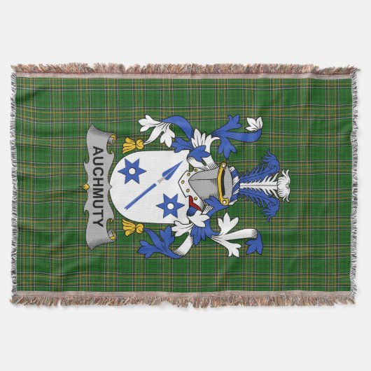 Couverture Armoiries d'Irlande d'Auchmuty Family Crest Irland (Devant)