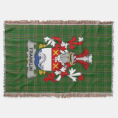 Couverture Armoiries d'Irlande Franklin Family Crest Irlande (Devant)