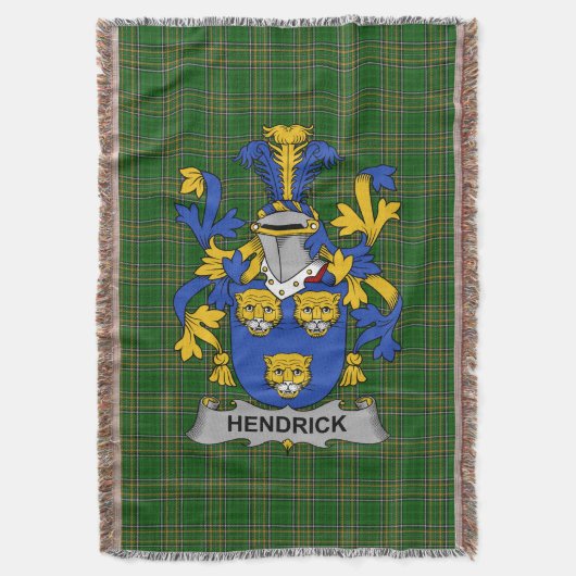 Couverture Armoiries d'Irlande Hendrick ou O_Henrick Famille  (devant Vertical)