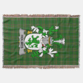 Couverture Armoiries d'Irlande Holmes Family Crest Irlande (Devant)