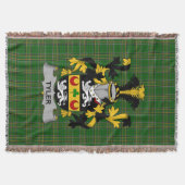 Couverture Armoiries d'Irlande Tyler Famille Crest Irlande (Devant)