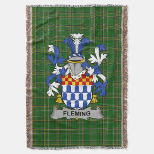 Couverture Armoiries flamandes irlandaises Family Crest Irlan