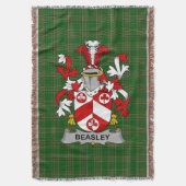 Couverture Armoiries irlandaises Beasley Family Crest Irlande (devant Vertical)