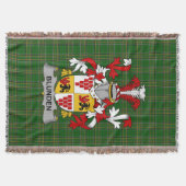 Couverture Armoiries irlandaises Blunden Family Crest Irlande (Devant)