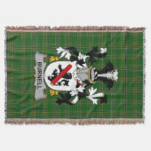 Couverture Armoiries irlandaises Burnell Family Crest Irlande (Devant)