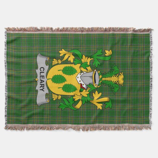 Couverture Armoiries irlandaises Clair ou O_Clery Coat of Arm (Devant)