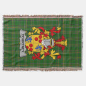 Couverture Armoiries irlandaises Courtney Family Crest Irland (Devant)