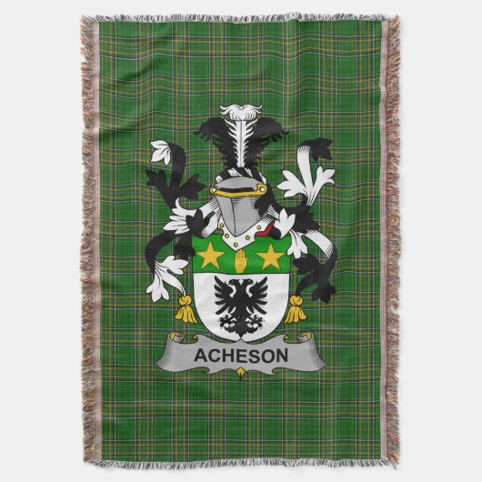 Couverture Armoiries irlandaises d'Acheson Famille Crest Irla (devant Vertical)