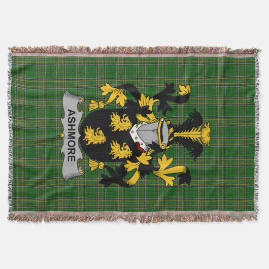 Couverture Armoiries irlandaises d'Ashmore Family Crest Irlan (Devant)