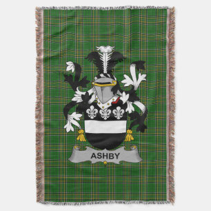 Couverture Armoiries irlandaises de Ashby Family Crest Irland
