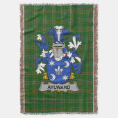 Couverture Armoiries irlandaises de Aylward Family Crest Irla (devant Vertical)