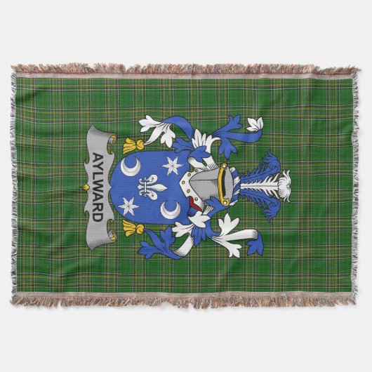 Couverture Armoiries irlandaises de Aylward Family Crest Irla (Devant)