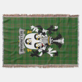 Couverture Armoiries irlandaises de Bellingham Famille Crest (Devant)