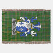 Couverture Armoiries irlandaises de Bermingham Famille Crest (Devant)