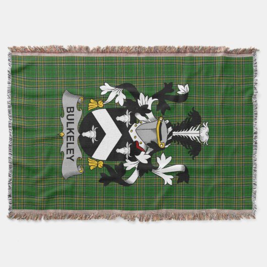 Couverture Armoiries irlandaises de Bulkeley Family Crest Irl (Devant)