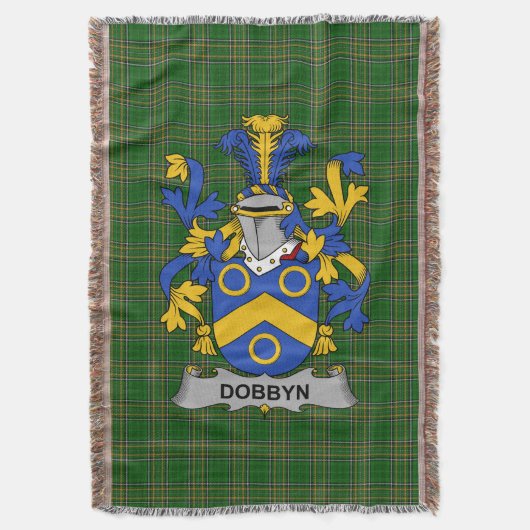 Couverture Armoiries irlandaises de Dobbyn Family Crest Irlan (devant Vertical)