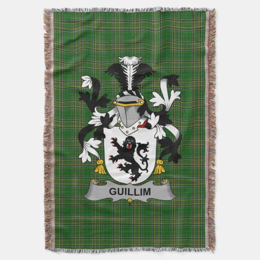 Couverture Armoiries irlandaises de Guillim Family Crest Irla (devant Vertical)