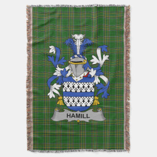 Couverture Armoiries irlandaises de Hamill Family Crest Irlan