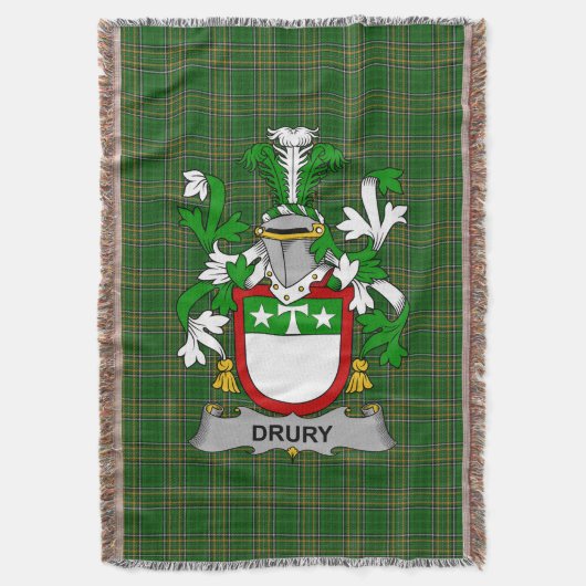 Couverture Armoiries irlandaises de la famille Drury ou McDru (devant Vertical)