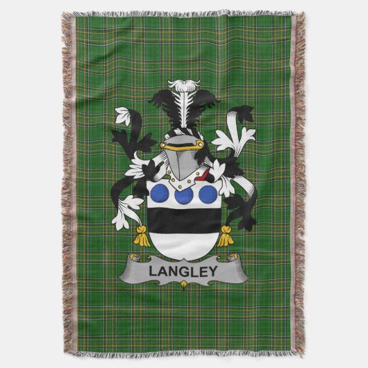 Couverture Armoiries irlandaises de Langley Famille Crest Irl (devant Vertical)