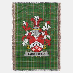 Couverture Armoiries irlandaises de Longfield Family Crest Ir