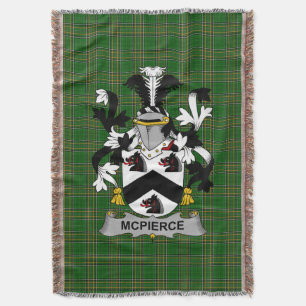 Couverture Armoiries irlandaises de McPierce ou de Pierce Cre