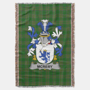 Couverture Armoiries irlandaises de McRery ou McCrery Family 