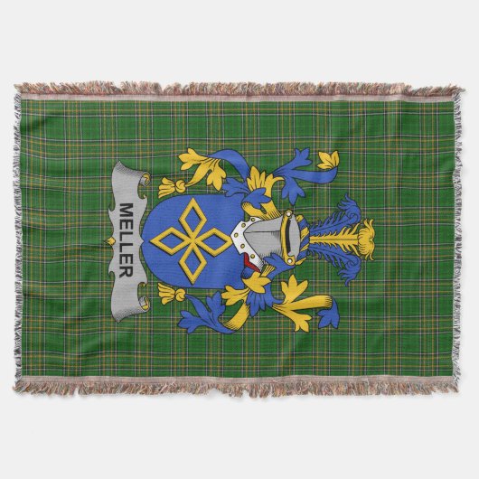 Couverture Armoiries irlandaises de Meller Family Crest Irlan (Devant)