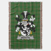 Couverture Armoiries irlandaises de Mervyn Family Crest Irlan (devant Vertical)
