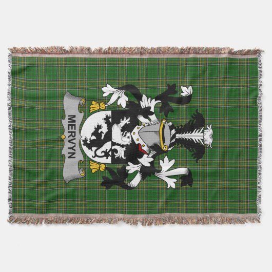 Couverture Armoiries irlandaises de Mervyn Family Crest Irlan (Devant)